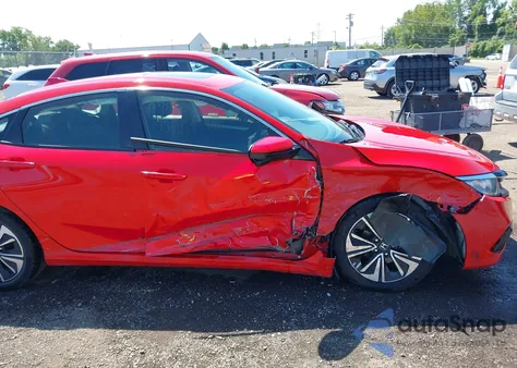 2018 Honda Civic Ex-T z USA, uszkodzony, nr VIN JHMFC1F32JX038376